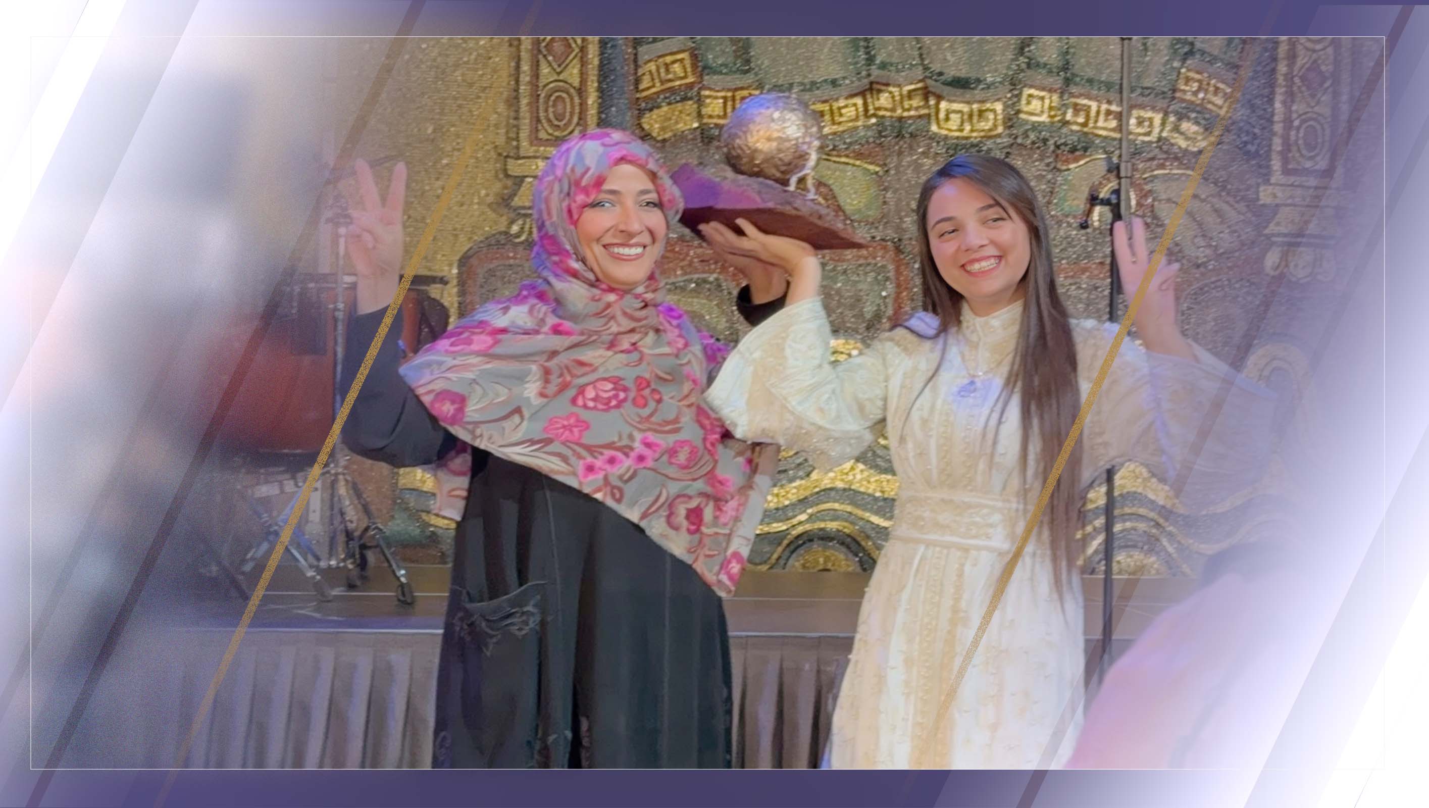 Tawakkol Karman Presents International Children’s Peace Prize to Syrian Activist Bana in Stockholm